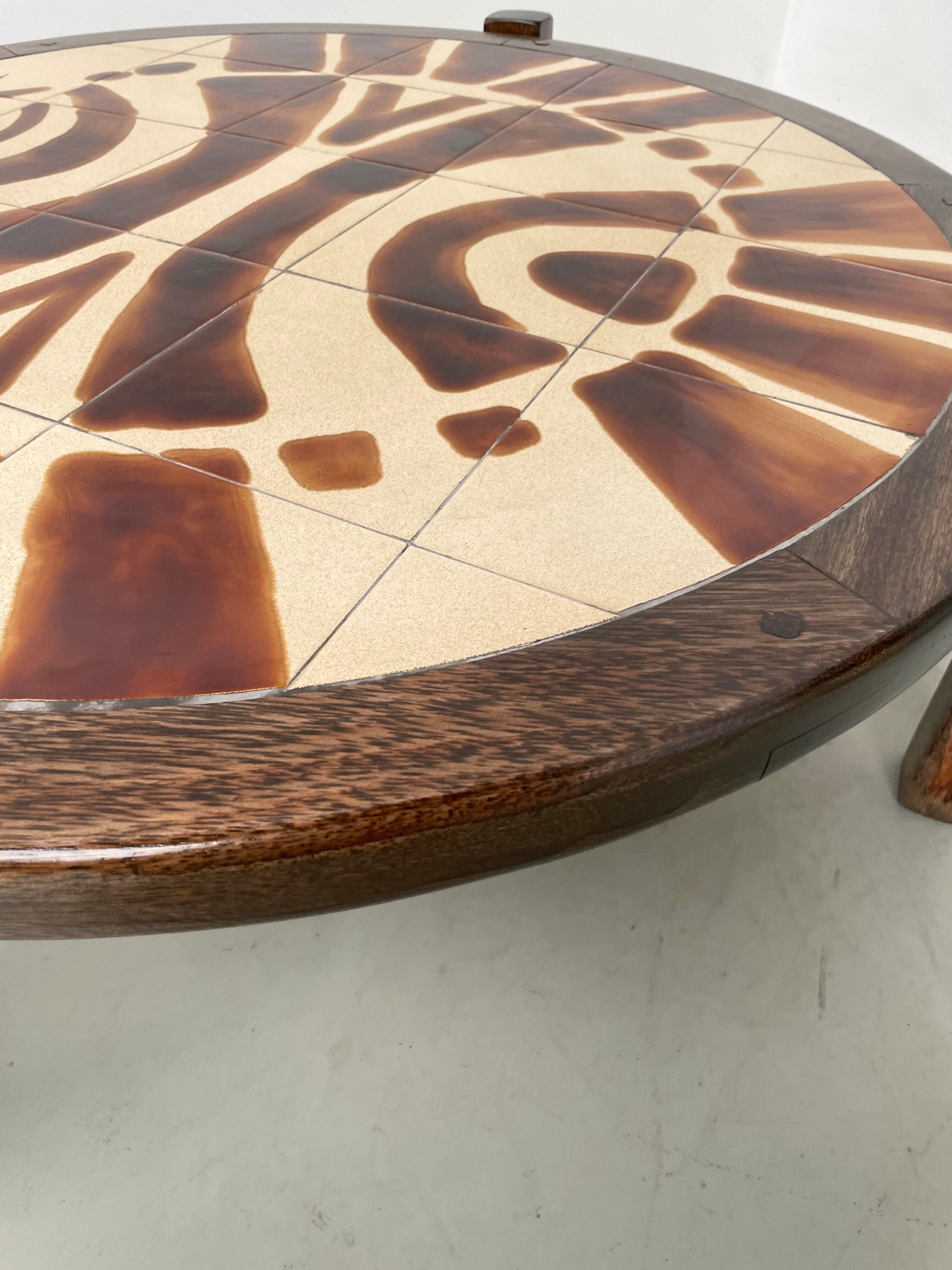 Ceramic coffee table "fish" Maud