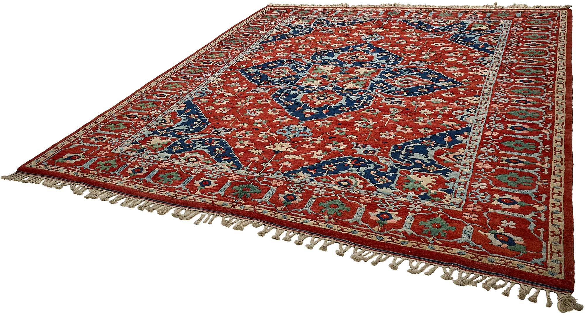 Turkish Handknotted Wool Oushak Rug 313 cm x 360 cm