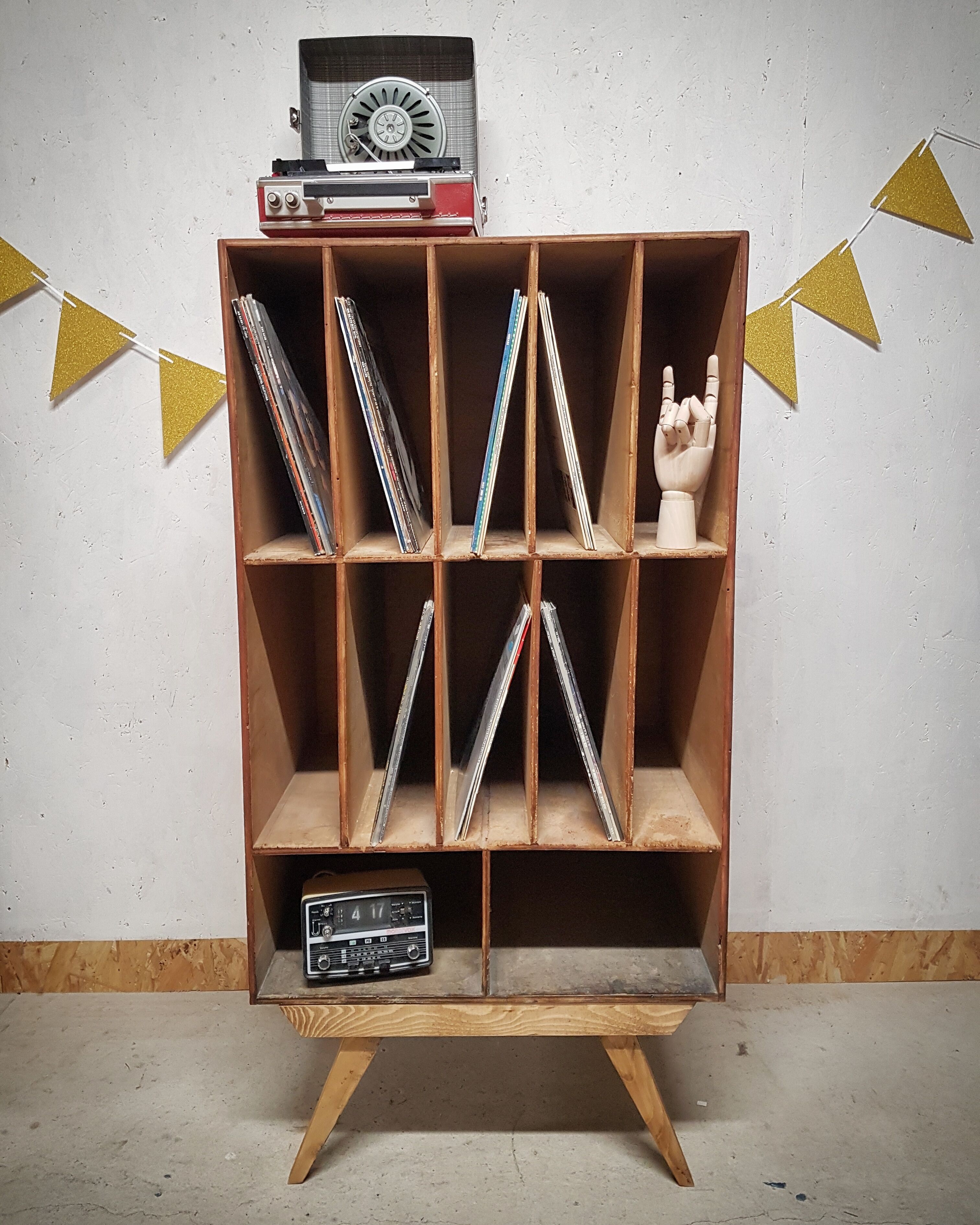 Vinyl storage cabinet