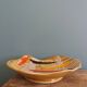 Fruit bowl, ceramic dish Vercor Vallauris style 60s 70s