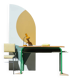 Bureau double d'école revisité