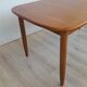 Extendable teak table