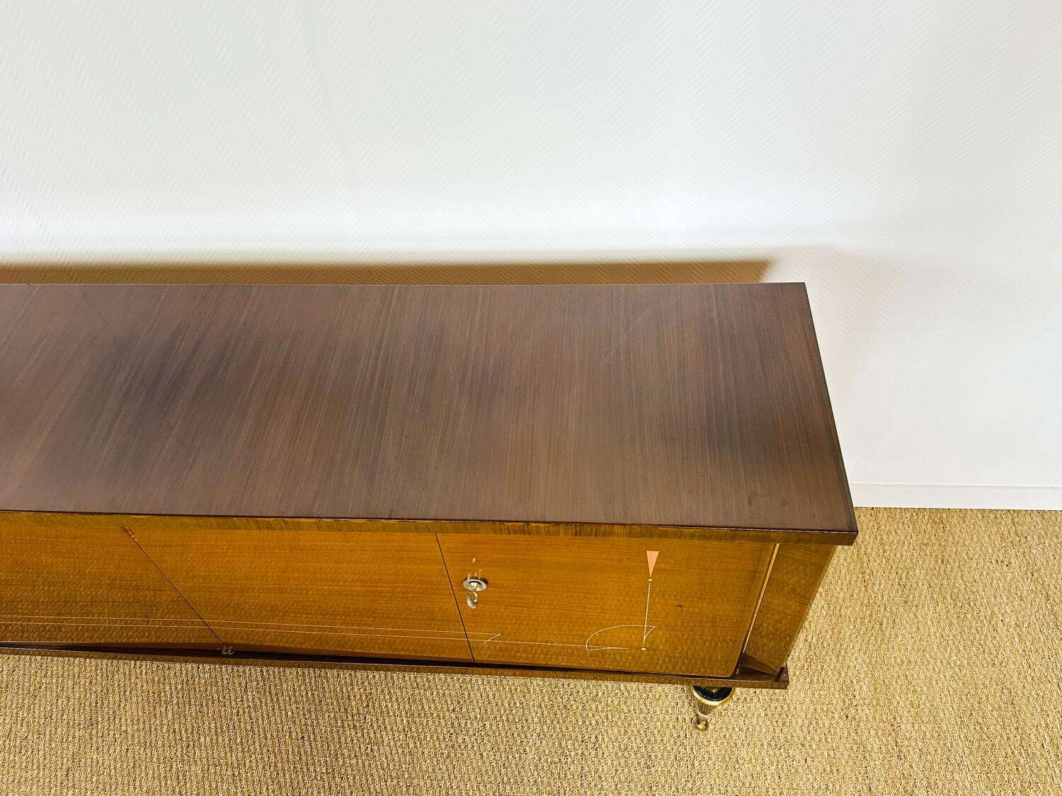 Art Deco mahogany sideboard from 1940.
