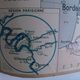 Old school map of geography France aviation waterways TSF by Gibert