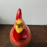 Ceramic rooster pitcher