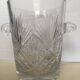 Baccarat crystal champagne service