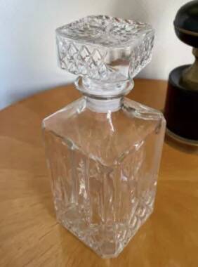 Vintage whiskey decanter 1970