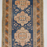 Tapis oushak bleu fait à la main 280x167cm
