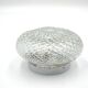 Molded glass ceiling lamp