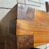 Vintage solid wood mortise and tenon coffee table