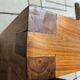 Vintage solid wood mortise and tenon coffee table