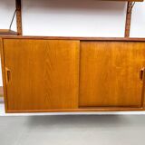 Système mural en teck par Sven Ellekaer pour Albert Hansen, années 1960