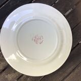 Assiettes à dessert « Turenne » de Creil et Montereau