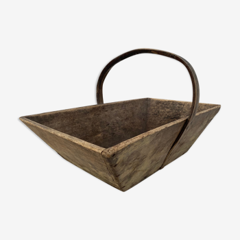 Panier en bois XL baquet de pêche d’Oléron