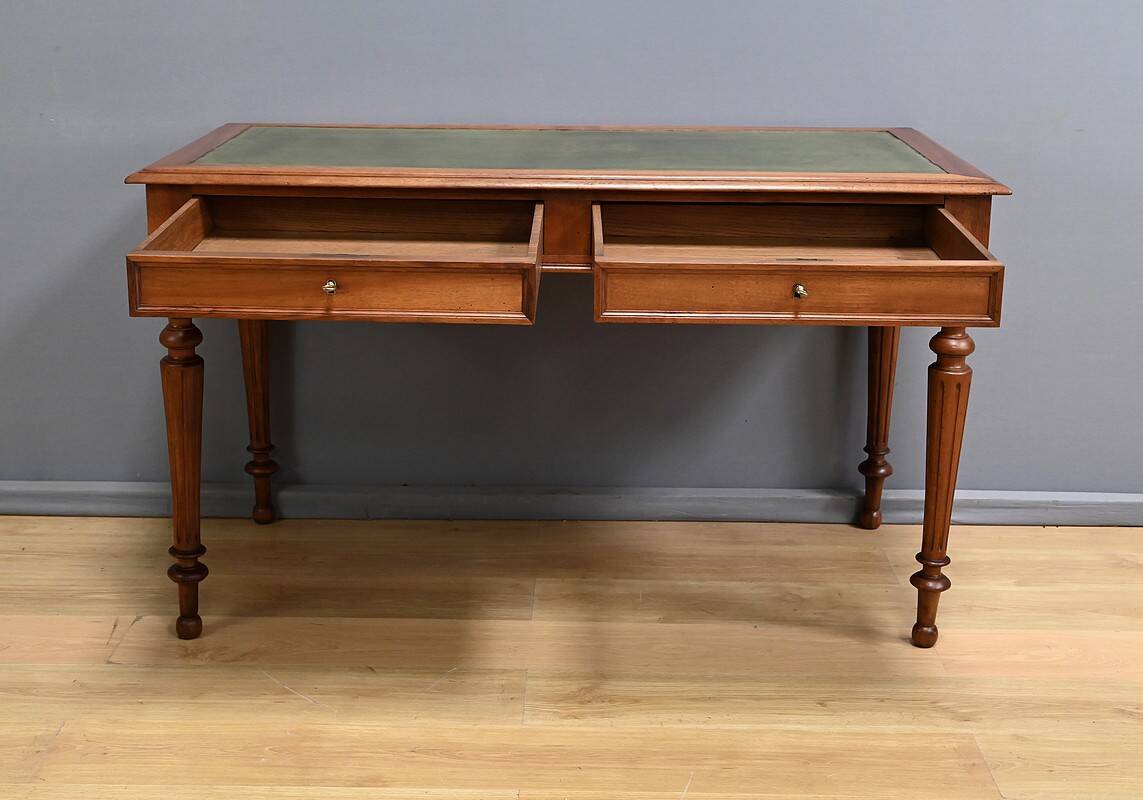 Walnut desk, Louis-Philippe style – Early 20th century