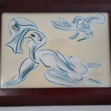 Numbered Lithograph by Reinhoud D'Haese 50/200/ Brussels/ Iconic