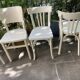 Série de 6 chaises bistrot Baumann vintage