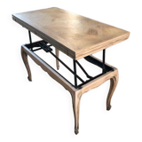 Table basse vintage escamotable