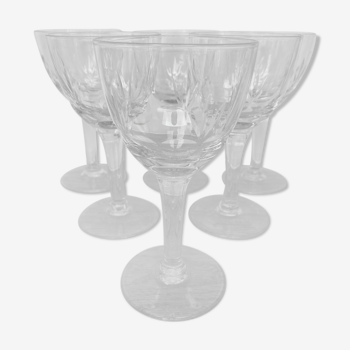 Set of 6 wine glasses