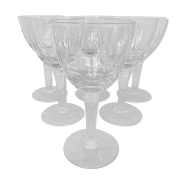 Set of 6 wine glasses