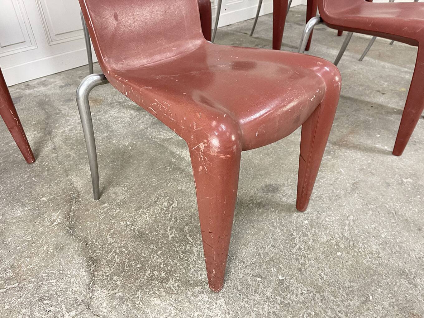 8 Starck chairs for Vitra