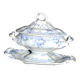 Antique earthenware sauceboat from CREIL MONTEREAU LM&Cie 1840-1870