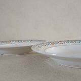 2 assiettes creuses Société amandinoise