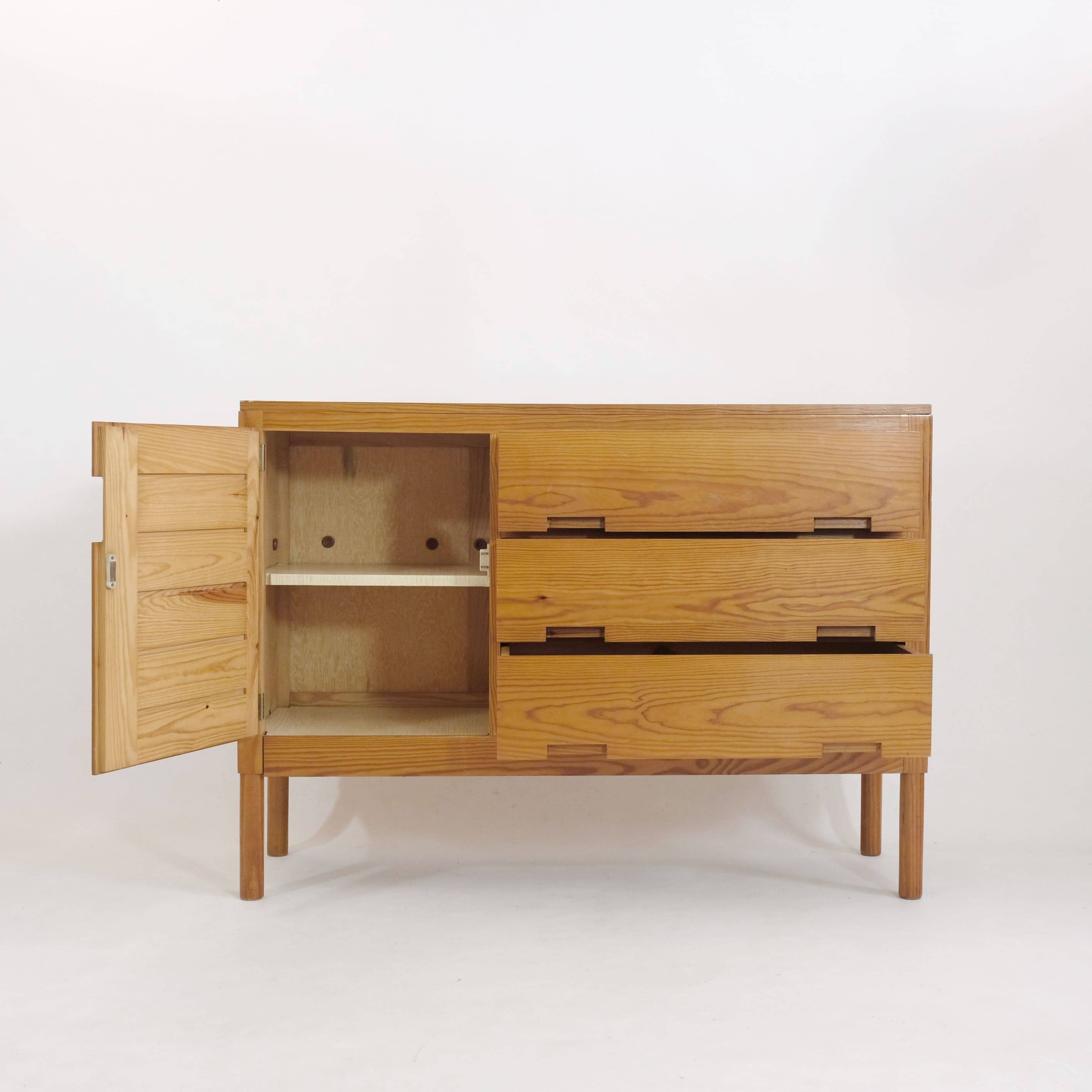 Pierre Gautier Delaye, Weekend chest of drawers, 1960s.