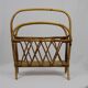Rattan magazine holder