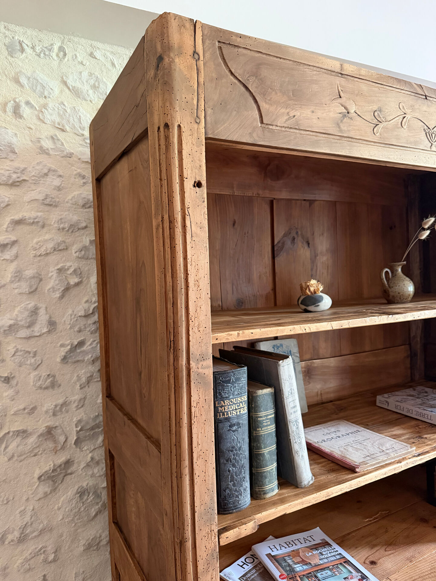 Renovated wooden library