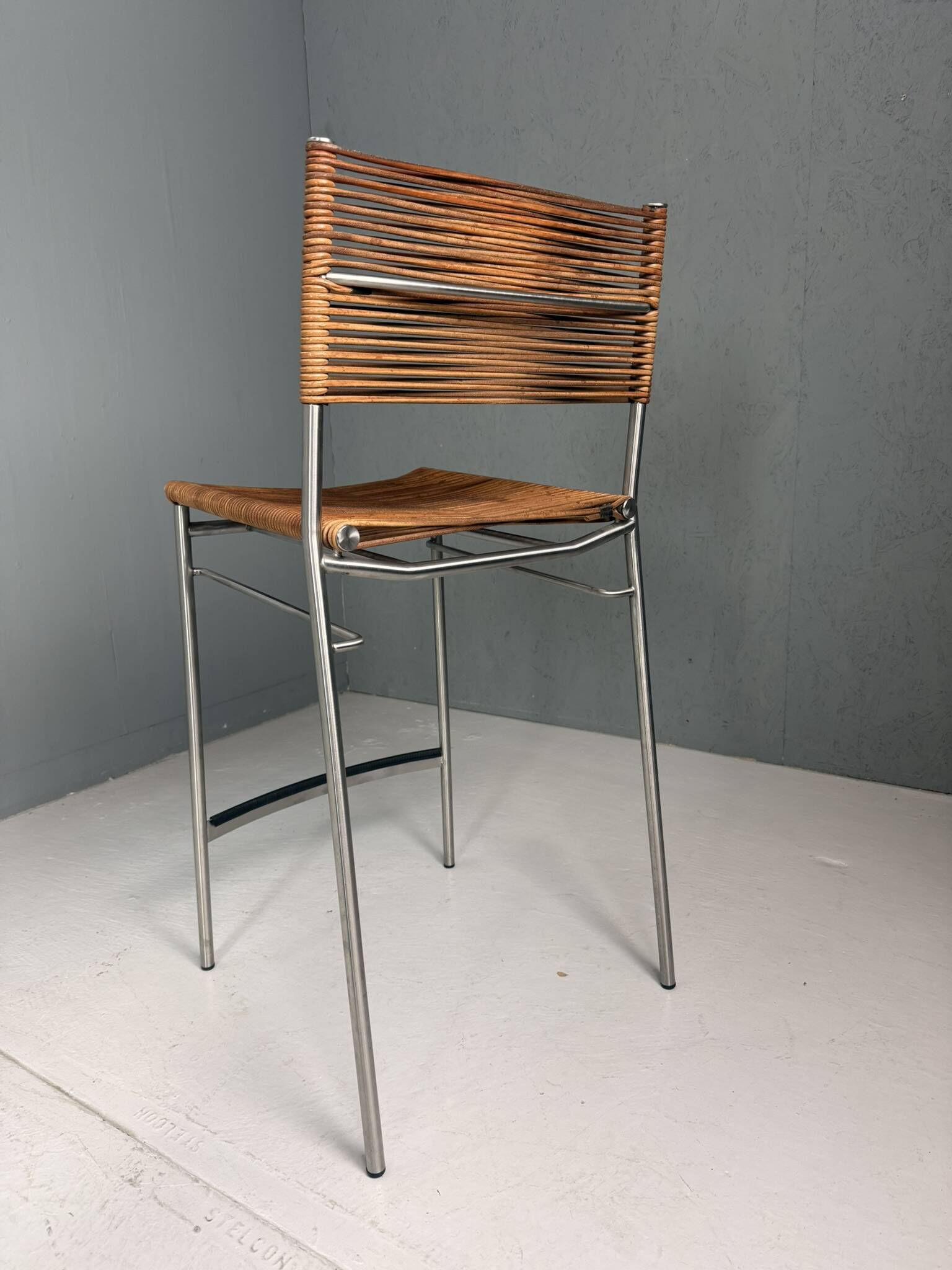 Ensemble de quatre tabourets de bar "Miss B", Tito Agnoli, Italie, 1997