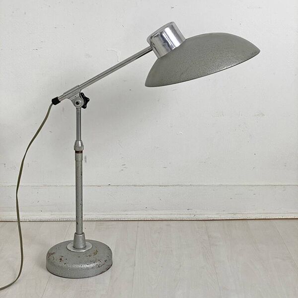 Lampe d'architecte vintage 1950's Design louis Ferdinand Solere