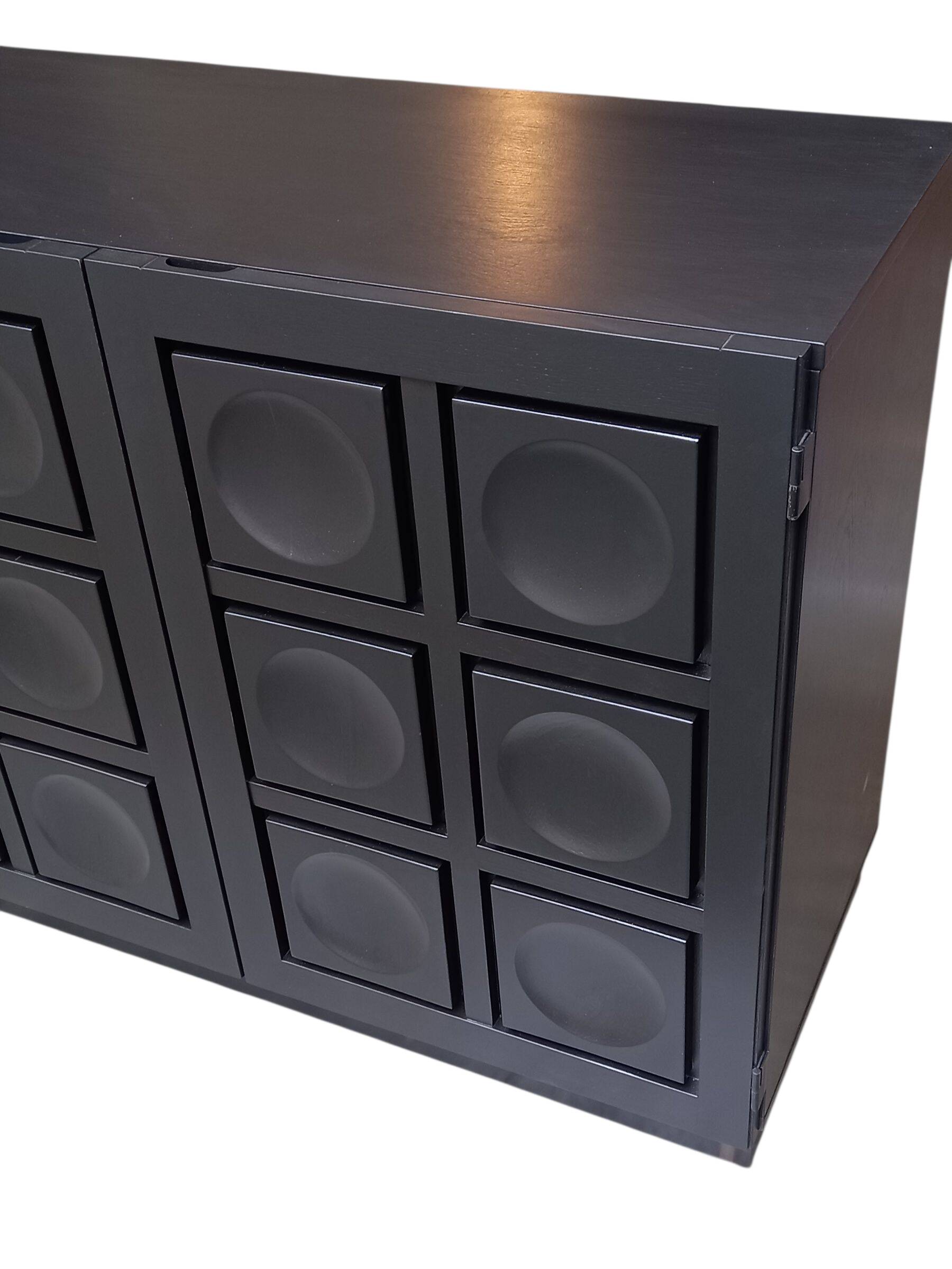 Brutalist sideboard by Frans Defour, "Torino" model, 1970s