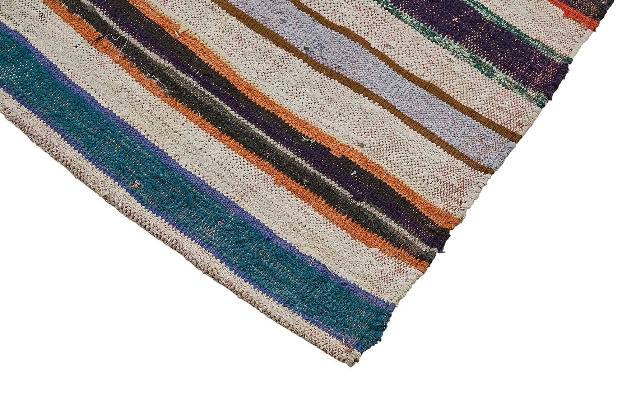 Turkish Handwoven Flatweave Chaput Kilim 186 cm x 308 cm