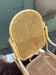 Rocking chair in canning and rattan