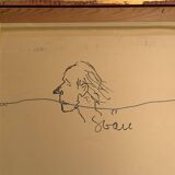 Vintage Oil Painting Harvesting Landscape  by Svan Grandin (1906- 1982)