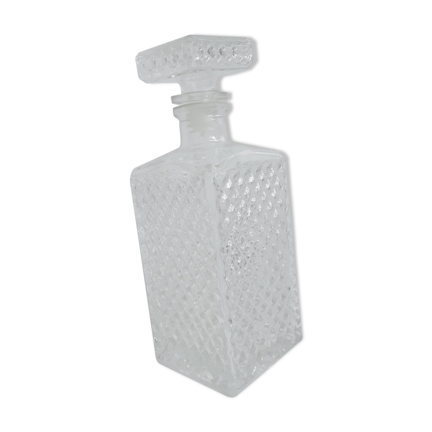 Square whisky carafe