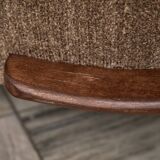 H 410 Armchair designed by Jindrich Halabala, 1940s, Czechoslovakia