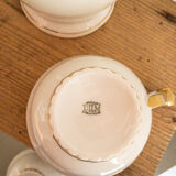 Art deco teapot and cups