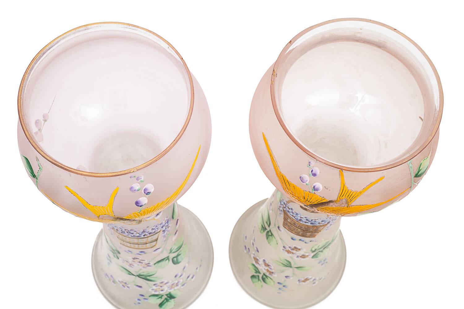 Pair of Belle Époque vases