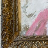 Young woman in profile