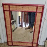 Miroir rotin (77x58cm)