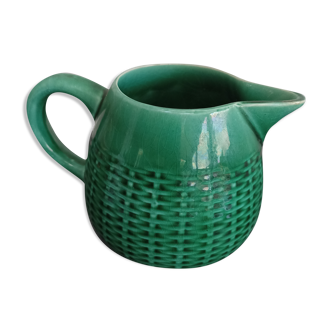 Antique ceramic milk pitcher