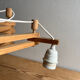 Vintage Scandinavian scissors wall light