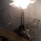 Opalescent tulip lamp 1900