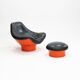 Rodica armchairs by Mario Brunu for Comfort, Italy, 1960s, set of 2