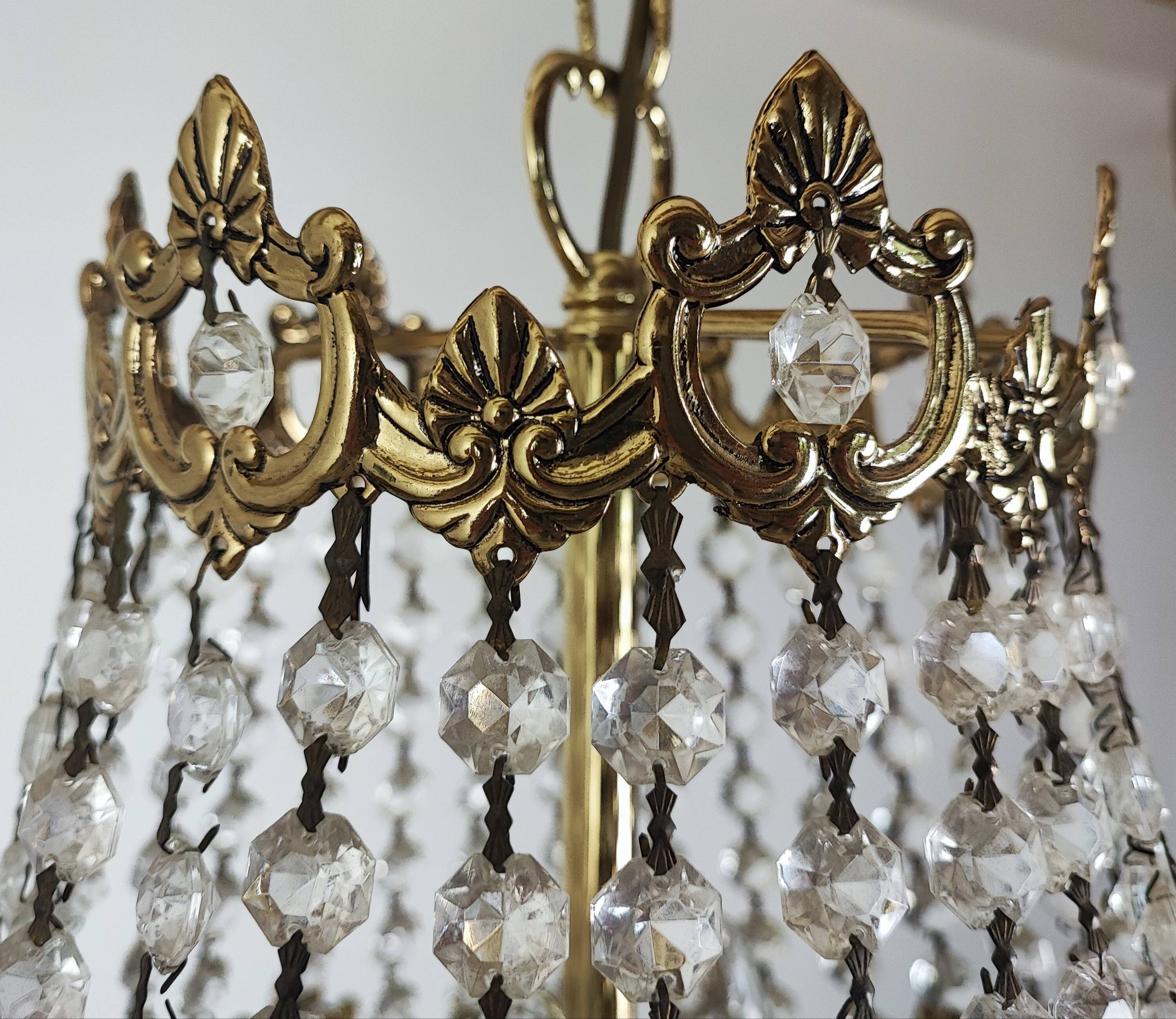 5-light tassel chandelier