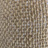 Stoneware lamp - rope lampshade