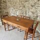 Antique Oak Table – 1930s Desk or Dining Table