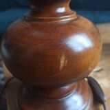 Wooden table lamp